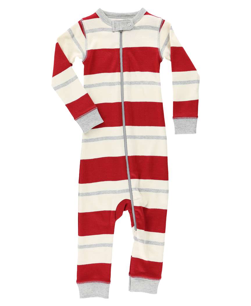 Country Stripe Infant Union Suit LazyOne