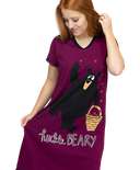 HuckleBeary Women's V-neck Nightshirt