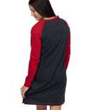 Fa La La Llama Women's Long-Sleeve V-neck Nightshirt