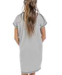 Two Tired Women's Bicycle V-Neck Nightshirt