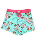 Don't Do Mornings Moose Women's Boxer