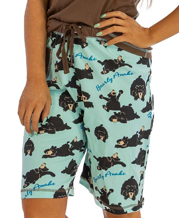 Bearly Awake Women's Bermuda Shorts