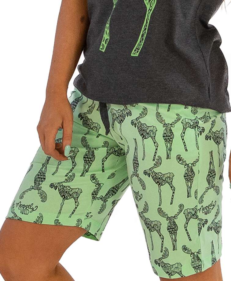 Moosely Wild Women's Bermuda Shorts