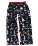 Drifting Off To Sleep Women's Nautical Fitted Pant
