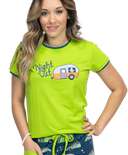 Night Out Women's Camper Fitted Tee