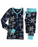 Falling to Sleep Women's Thermal Snowflake Set