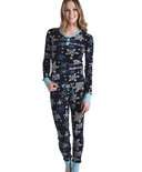 Falling to Sleep Women's Thermal Snowflake Set