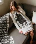Call of the Wild Women's Bear V-neck Nightshirt