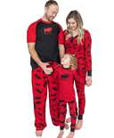 Red Classic Moose Pajamas