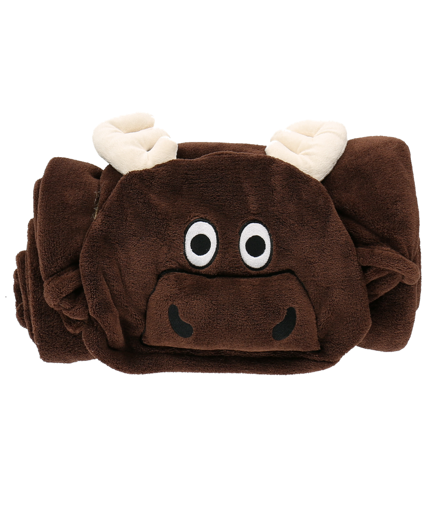 Moose Critter Blanket LazyOne