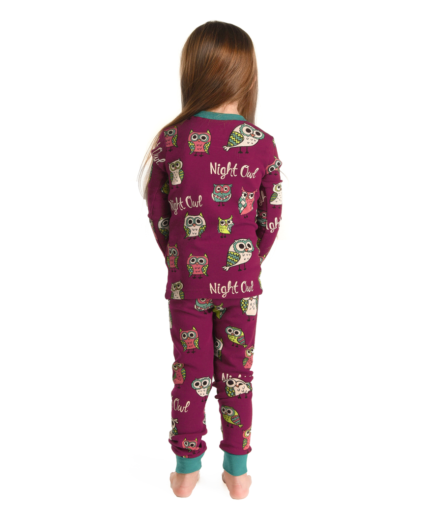 Night Owl Kid PJ Set LazyOne