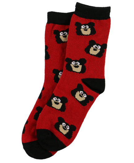 Lazy One Unisex Bear Bum Kids Socks