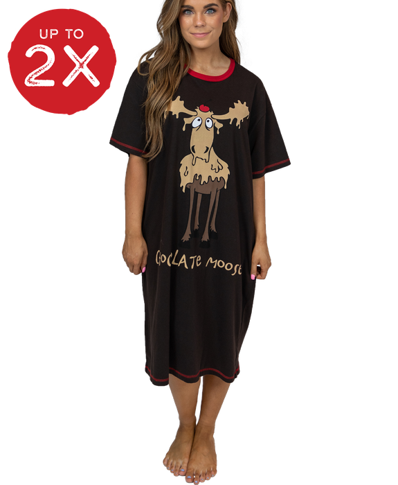 Chocolate Moose Nightshirt | LazyOne