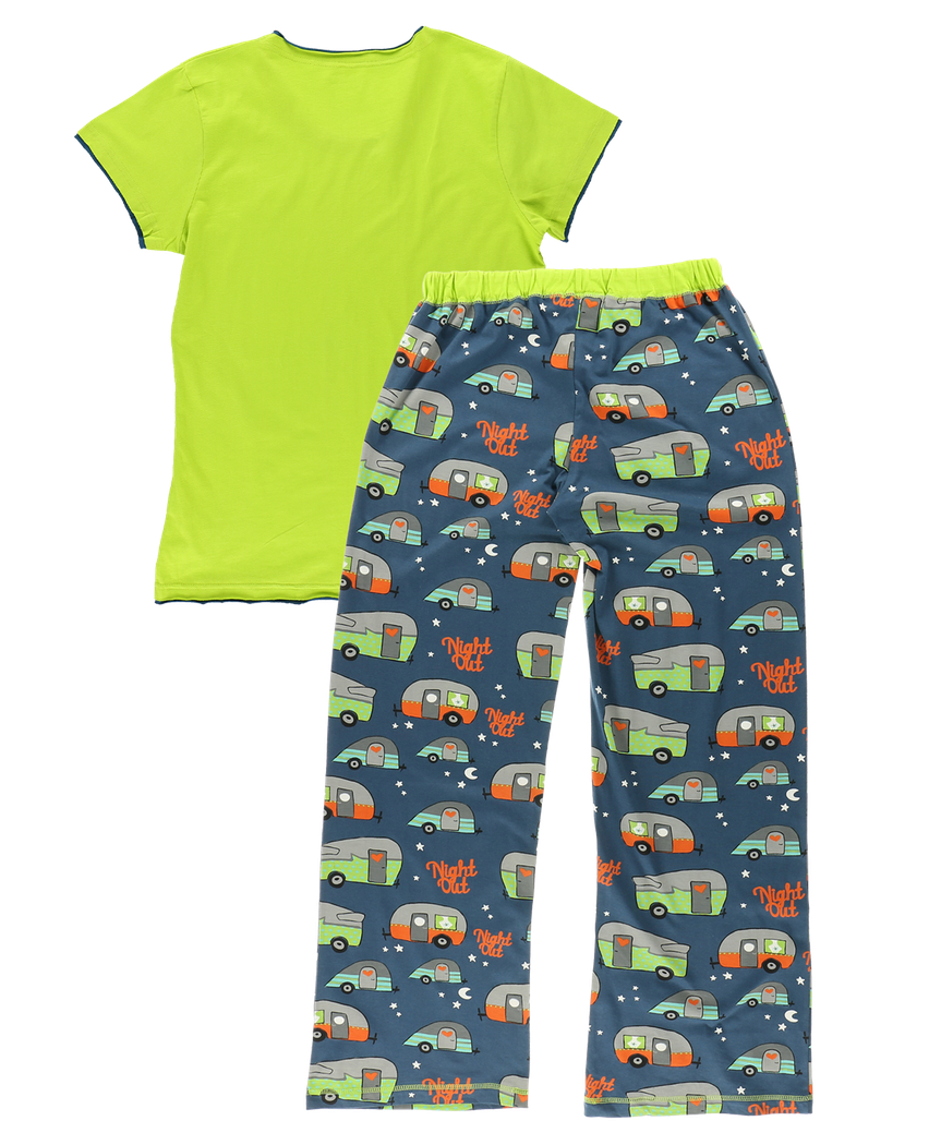 Night Out Women's Fitted PJ Set LazyOne