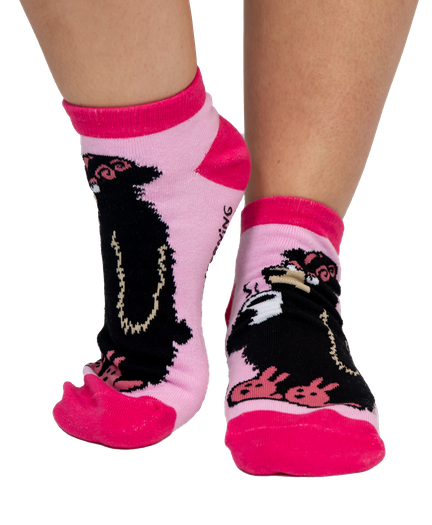 LazyOne Unisex Unstable in the Morning Adult Slipper Socks One Size