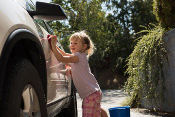 Cleaning Car