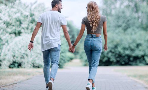 Couples Taking A Walk