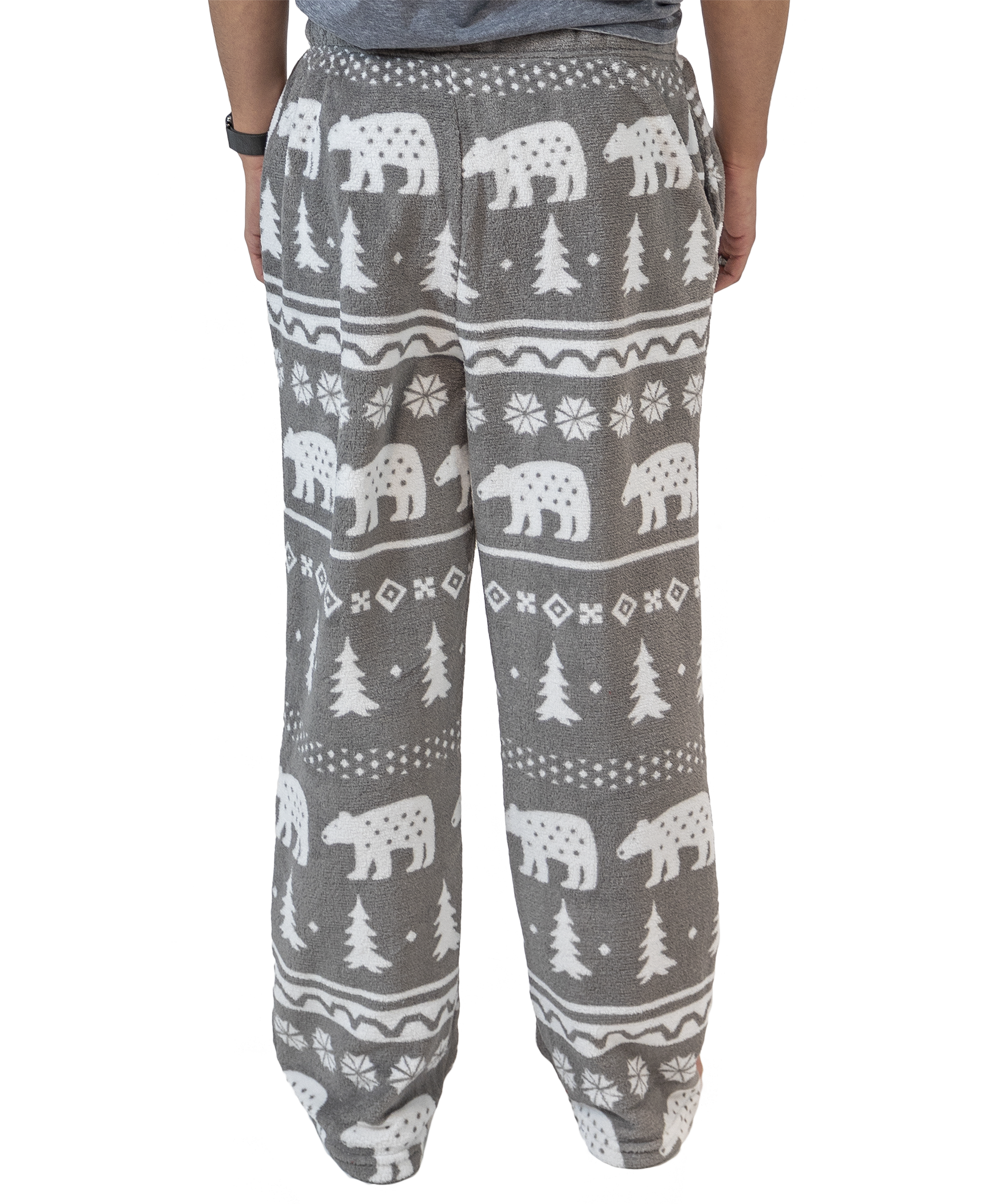 mens fleece pajama pants