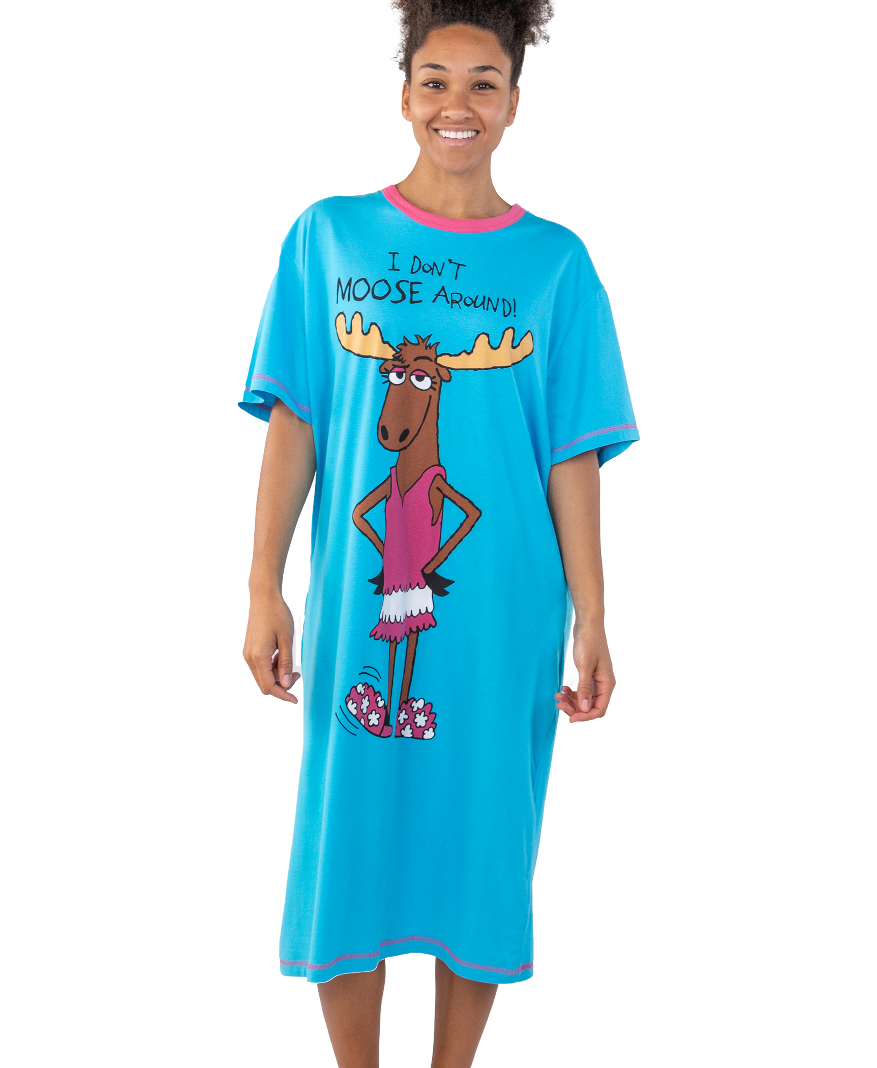 LazyOne Damen Deep Sleeper Pyjama T Shirt