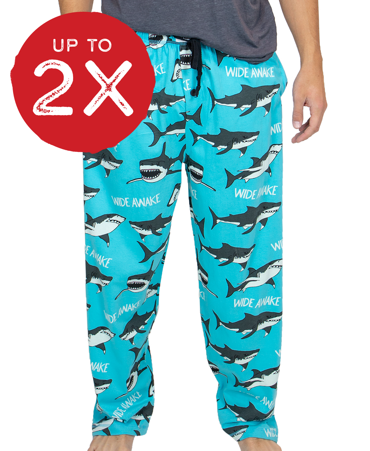 Wide Awake Shark Unisex Pant | LazyOne