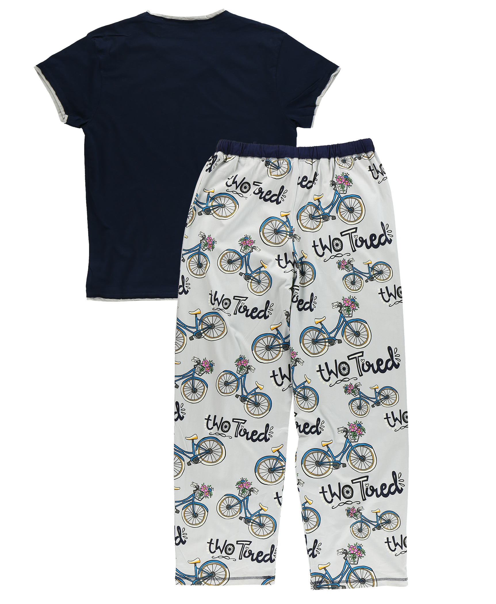 Regular Fit Bicycle PJ Set 
